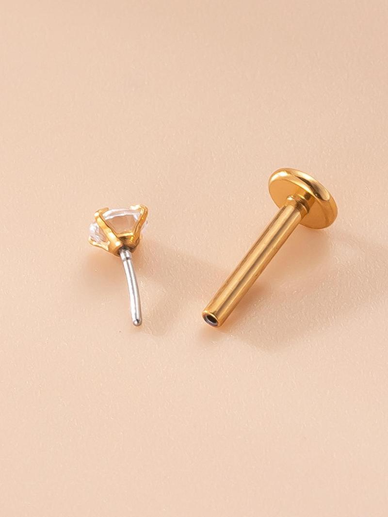Product Introduction of 2025 New Style Stainless Steel Earrings, Cute Piercing Jewelry for Women, Fashion Accessories for Party, Daily Clothing Decor 3