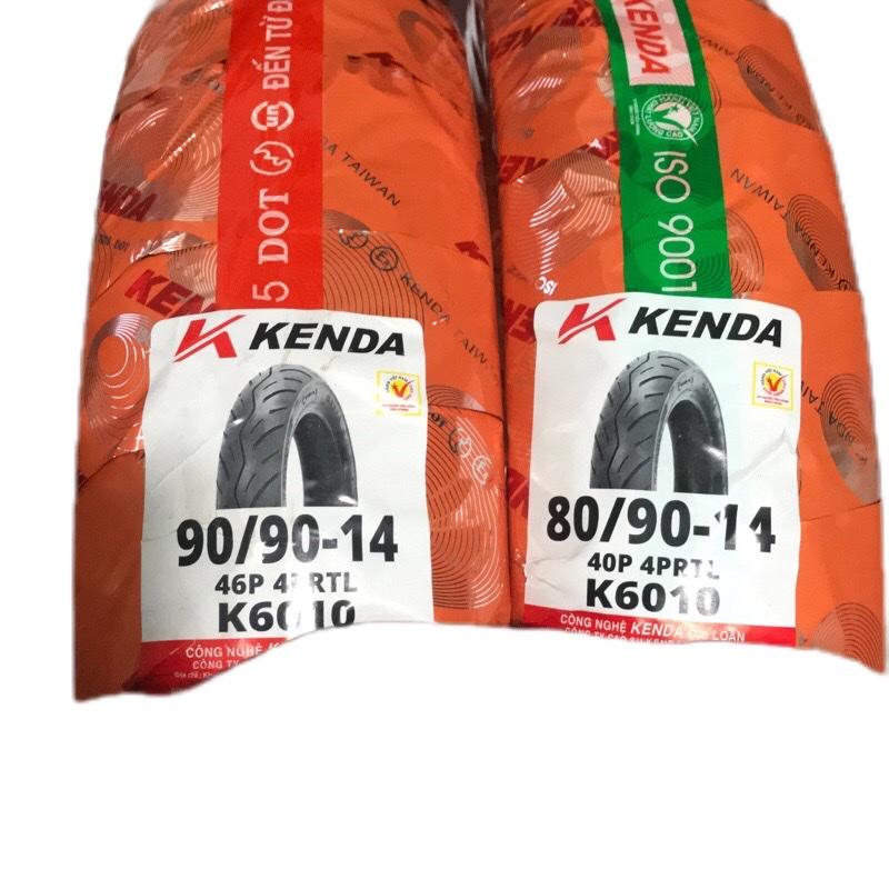 KENDA 1 cặp 2 cái lốp xe máy vision air blade 80 90-14 và 90 90-14 giá sỉ cho các tiệm sửa xe Phụ Tùng Phụ Kiện Cao Su