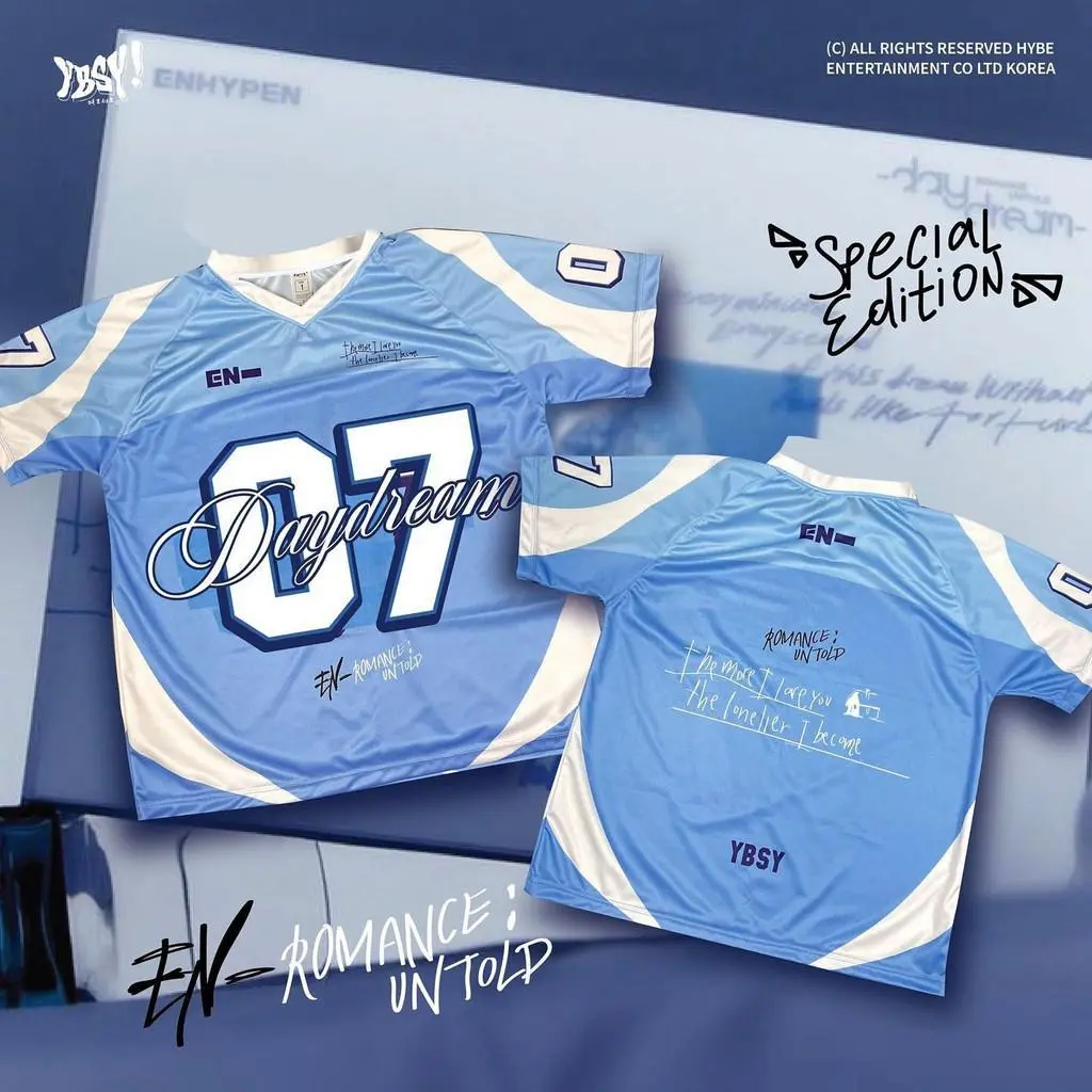 ENHYPEN JERSEY NEW DROPS DAY DREAM JERSEY - TikTok Shop Singapore