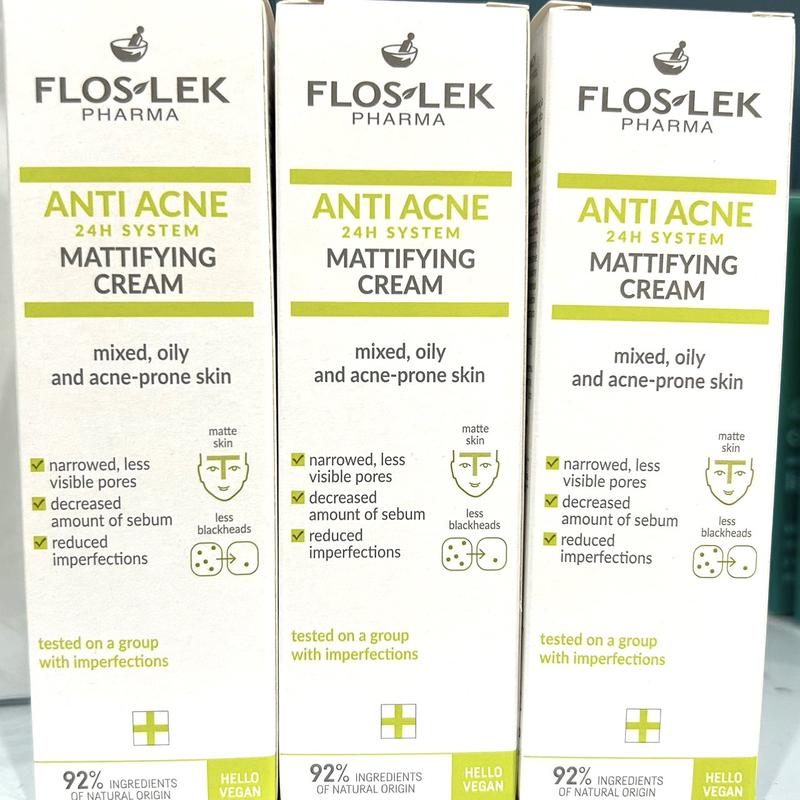 Kem dưỡng ẩm floslek kiềm dầu cho da dầu mụn 50ml hàng balan