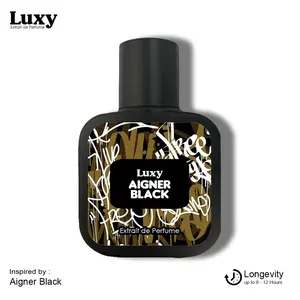 Parfum Agner Black - Parfum Pria Tahan Lama Aroma Fresh, cool, manly by Luxy Parfume Box Perfume Wangi Cowok Cool Elegant