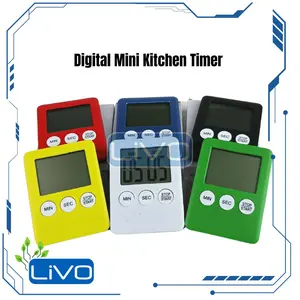 Mini Kitchen Timer Dapur Digital Masak Baking Stopwatch Simple
