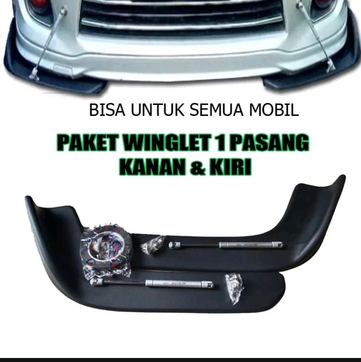 Paket Winglet Mobil Universal 1 Pasang + 2 Hidrolik 0