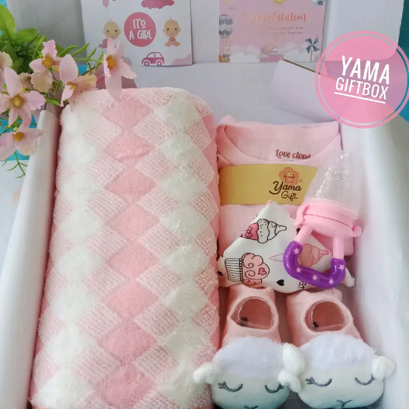 yama giftbox hampers bayi kado lahiran handuk kotak series 0