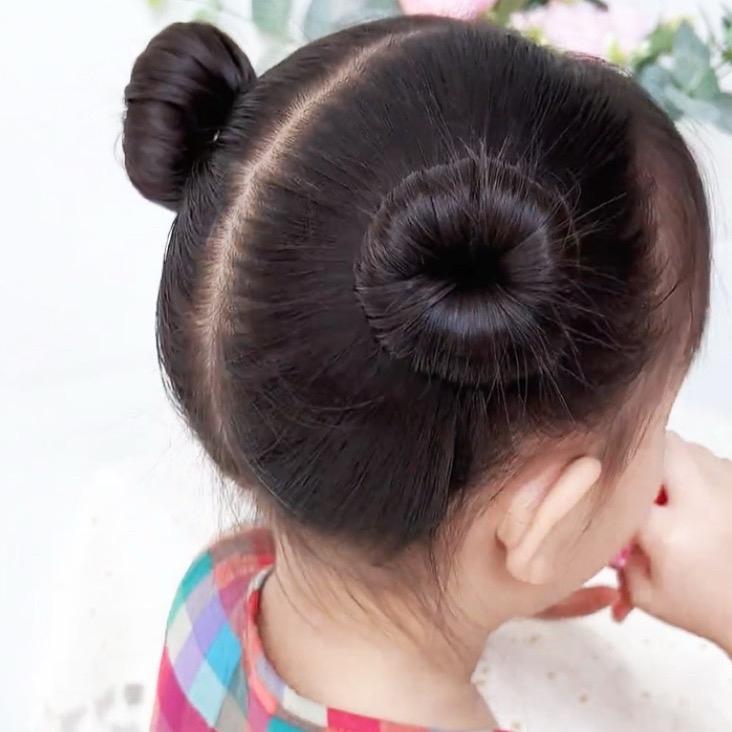 Thanh cuộn bối tóc cho bé 3