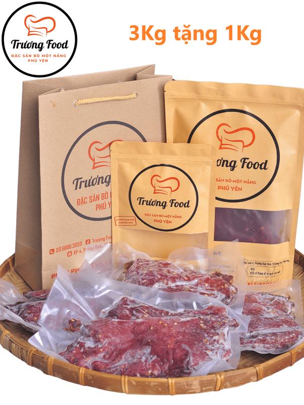 TẶNG 1kg 3KG BÒ MỘT NẮNG MUỐI KIẾN VÀNG PHÚ YÊN - SHIP TOÀN QUỐC TỪ 1KG - HỎA TỐC TP HCM Food