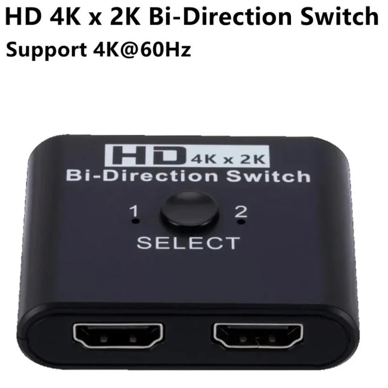Product Introduction of 8K 60Hz HDMI-Compatible Switch Splitter Bi-Direction 1x2/2x1 HDMI-compatible Switcher 2 in1 Out for PS4 TV Box Switcher Adapter 10