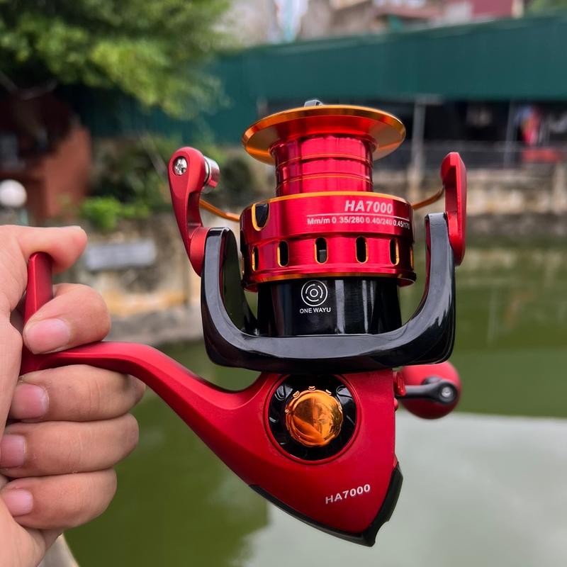 Máy Câu Cá HA Máy Câu Nắp Cần Đứng,Cối Và Bánh Răng Kim Loại Có Sai 2000-7000 Fishing Bắt Cá