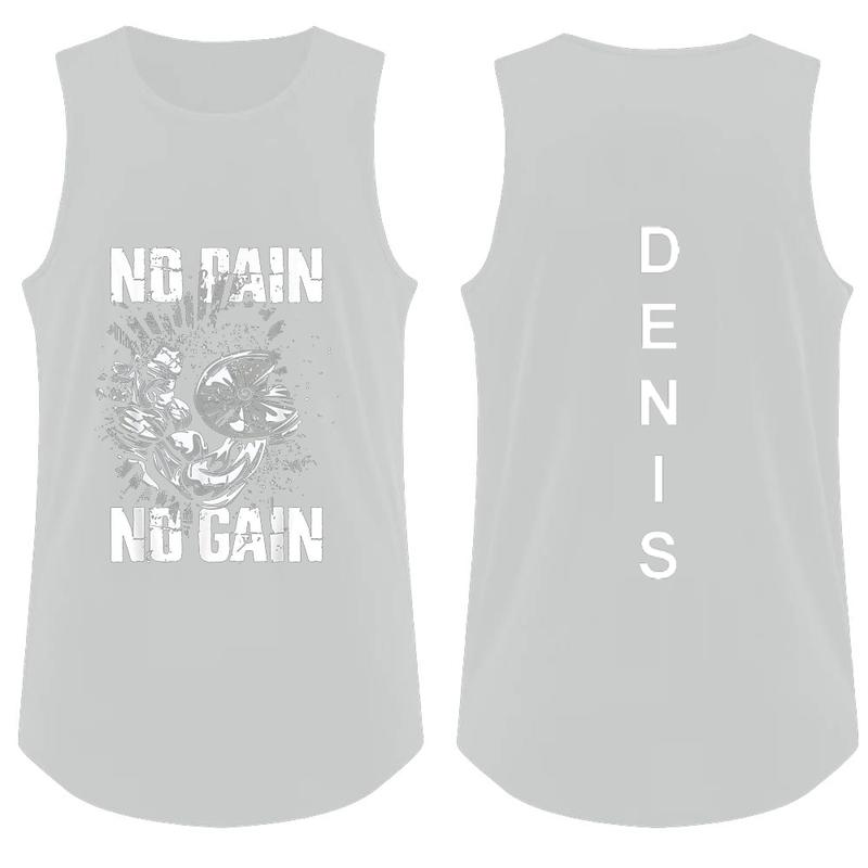 Product Introduction of 2025New Multicolor Men's camisole, fashionable and personalized outerwear for outings, exercise and fitness, comfortable, quick-drying and breathable with letter print and personalized patterns. 6