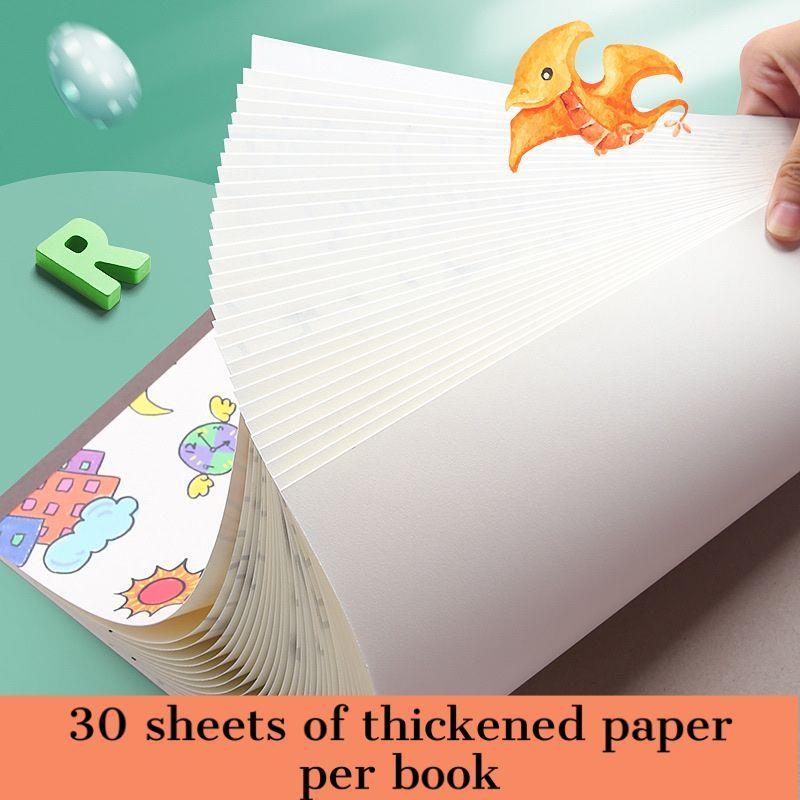 Original Product Art And Craft Colouring Book For Kid Coloring Book A3 Thick Paper Children Day Gift Goodie Bag 6