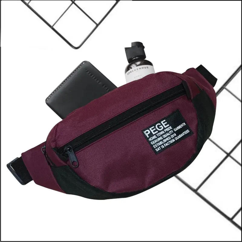 Tas Pinggang Waistbag Selempang Bahu Pria Model Kombinasi - PG 8812 1