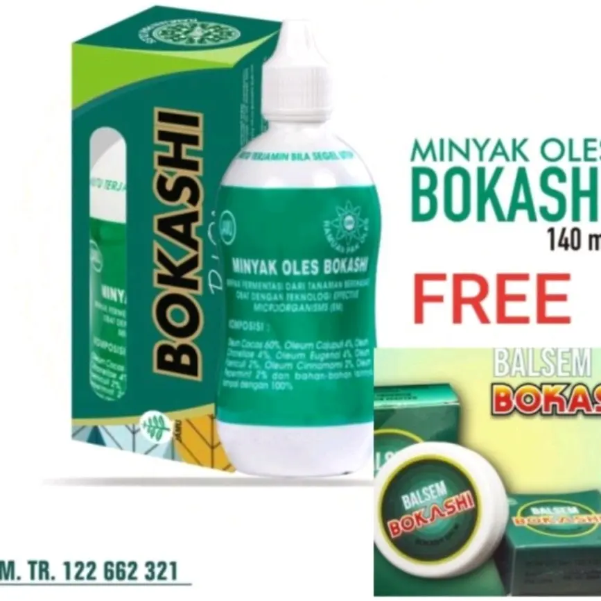 minyak bokashi 140 ml free bslsem