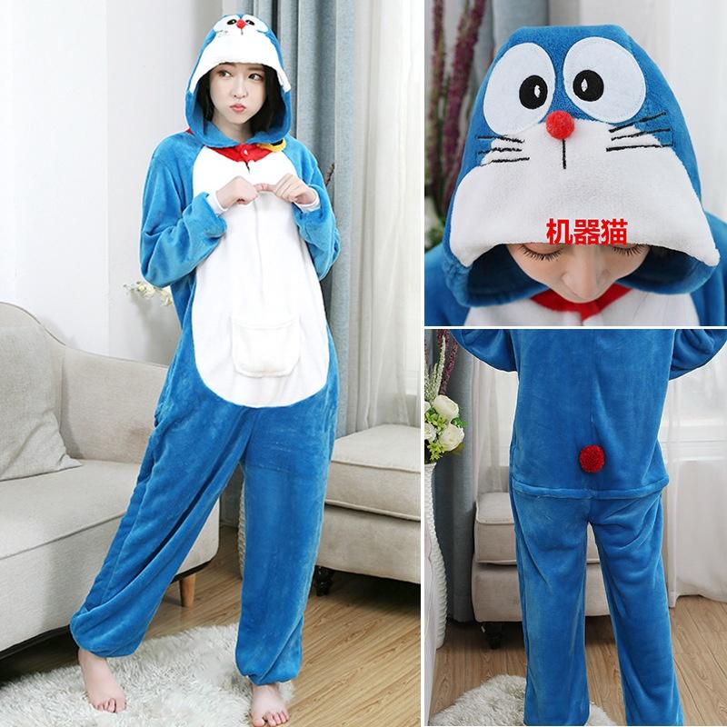 Kigurumi Pyjama voor carnaval, Kerstmis, party, kostuum, dier