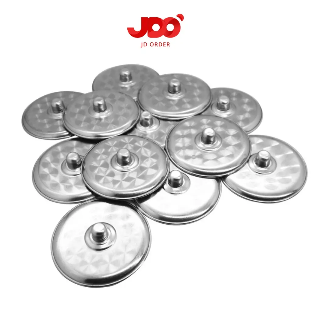 Paket (6Pcs) Tutup Gelas Miunum Stainless Steel Berkualitas Tinggi