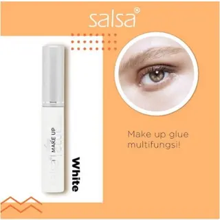 SALSA Strong  Series  Makeup Glue Putih / Hitam / Bening Make Up Lem Bulu Mata Eyelash Bulumata 3