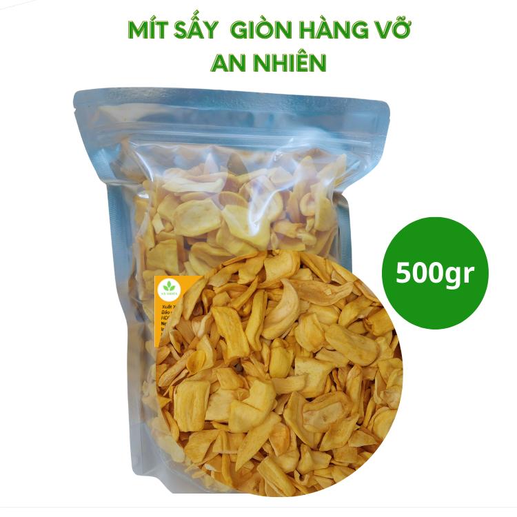 Mít sấy khô giòn hàng vỡ 500gr đồ ăn vặt An Nhiên