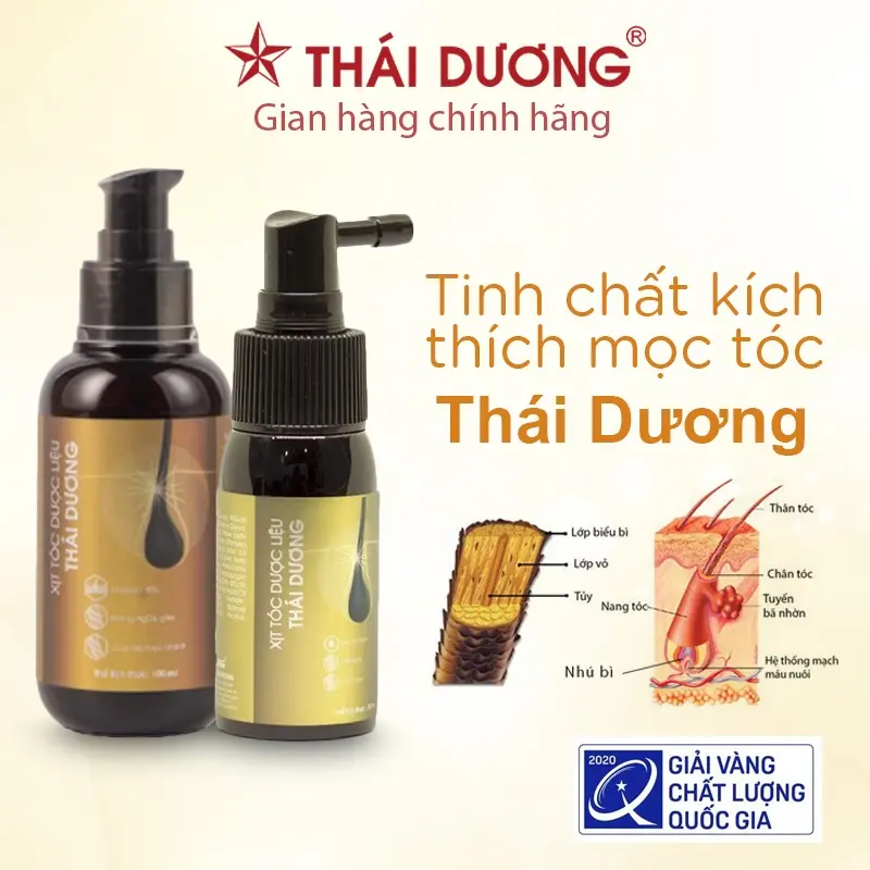 Xịt mọc tóc liệu Thái dưỡng tóc và da đầu, kích mọc tóc nhanh - Sao Thái