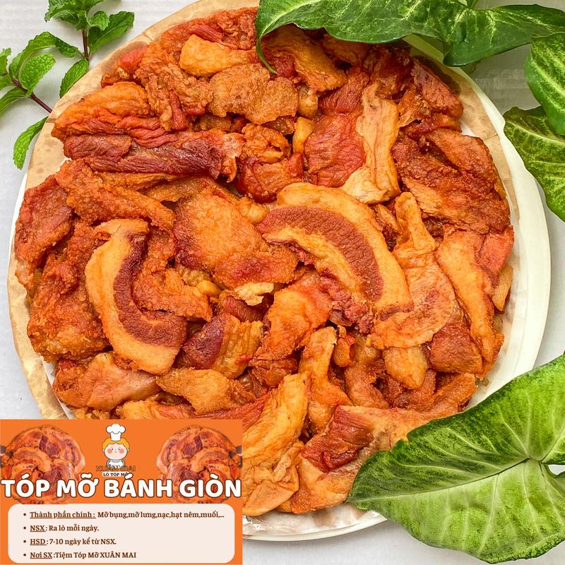 500G Tóp mỡ GIÒN - Đặc Sản HÓC MÔN Ăn Vặt Food