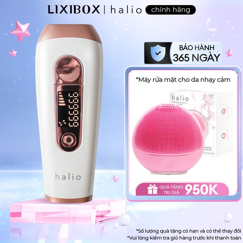 [ƯU ĐÃI ĐẶC BIỆT] Máy Triệt Lông Cá Nhân Trẻ Hoá Da Halio IPL Cooling Hair Removal Device