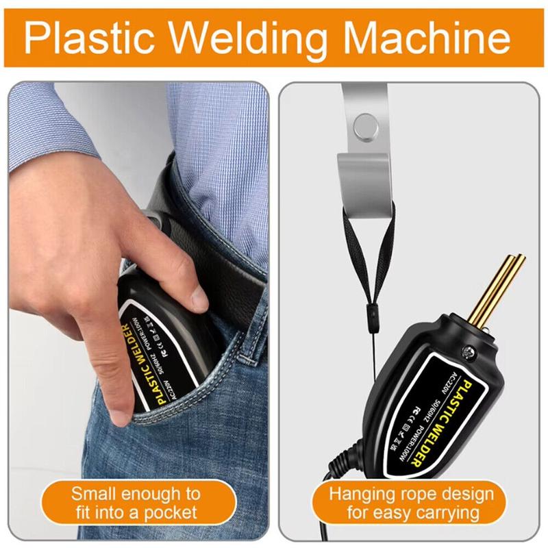 Product Introduction of Durable Plastic Stapler Guns Repair Tools 100W Mini Style Welding Welder Machine Kit UK Plug High Power Car Bumper Repair 25