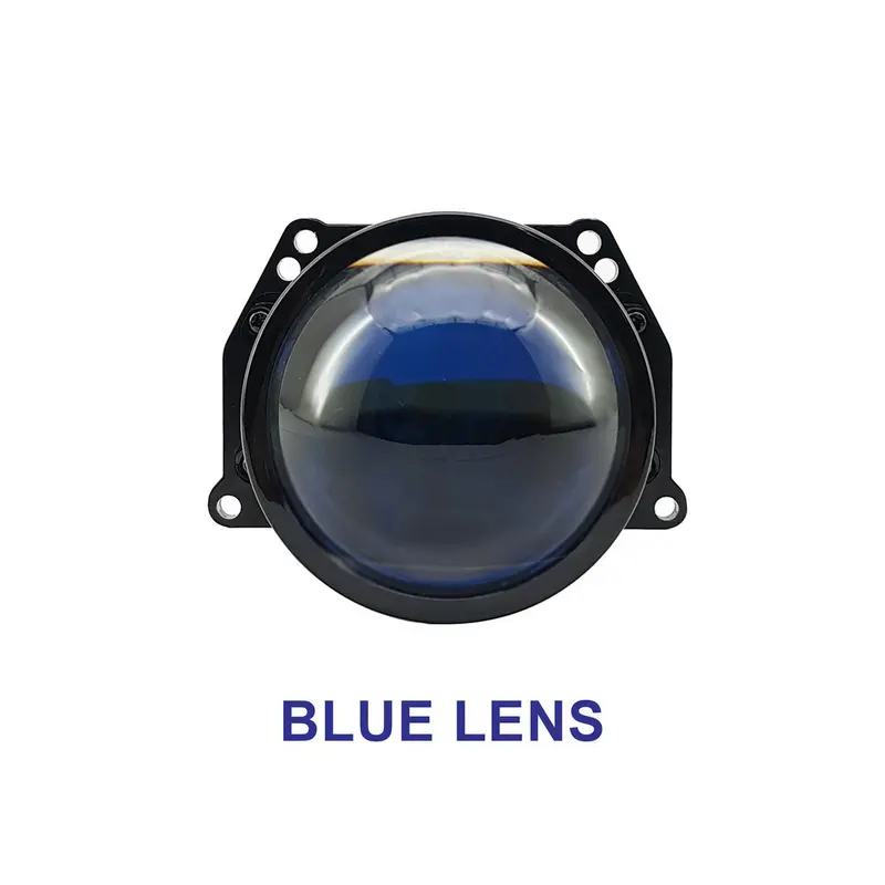VOXX LED EX1 Projector LED 3 Inch 60W Cut off Blue Lens Laser Lensa Biru  Projie LED 3" Biru Proyektor 2