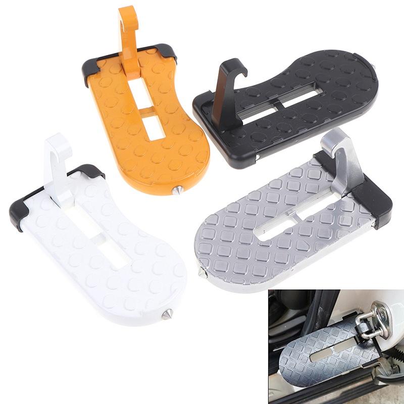 Product Introduction of Car Door Foldable Step Auxiliary Pedal Roof Aluminum Doorstep Side Door Hook Pedal Easy Access Car Accessories Multifunctional Foldable Car Roof Rack Step 2