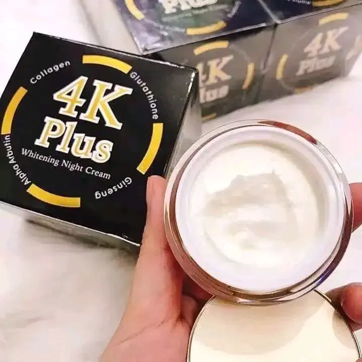 4K WHITENING NIGHT CREAM/4K PLUS WHITENING DAY CREAM/4K SERUM/4K PLUS BERRY PLUS ORIGINAL THAILAND FRESH FROM BKK 1