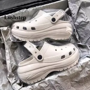 Lushstep Sandal Kodok Wanita Kekinian Sandal Jelly Wanita Selop Sandal Baim Sandal Wedges Platform