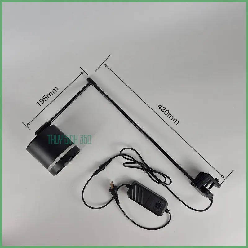 Đèn Rọi 3 Chế Độ Màu Coco - Chất Liệu Nhôm - Sử Dụng Cho Bể Thủy Sinh, Biotop, Bán Cạn, Tiểu Cảnh 1