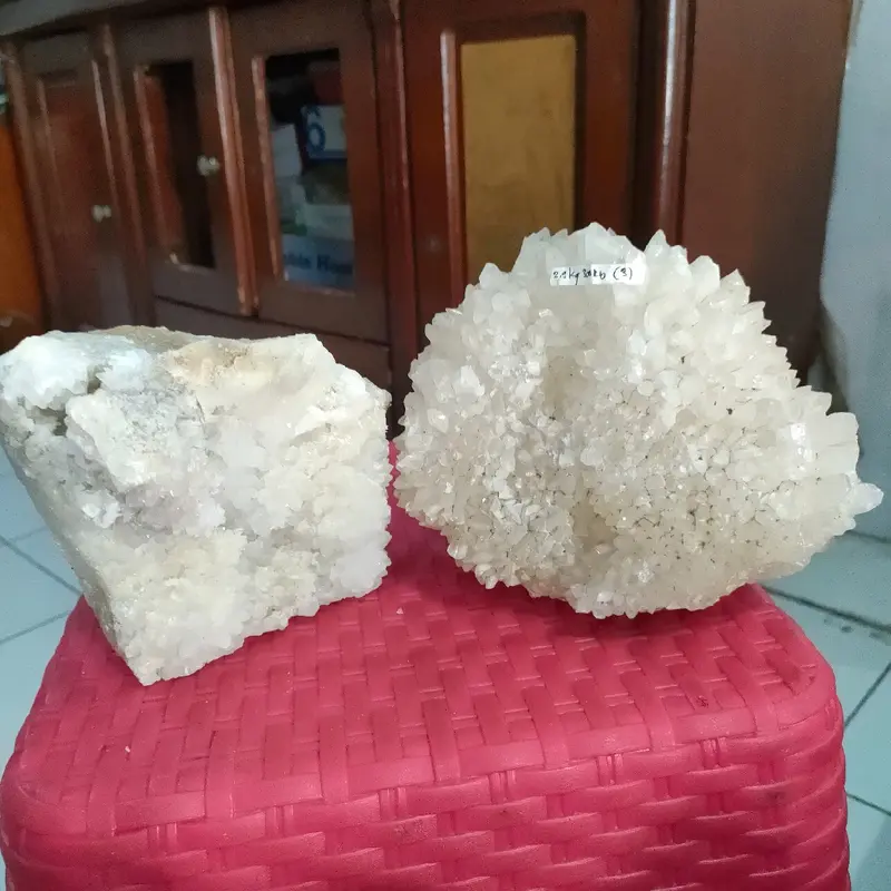 dekorasi kristal alam kristal salju quartz 2kg serba 250rb 0