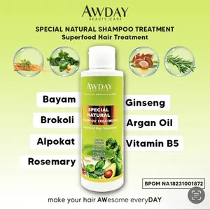 AWDAY 150ML SPECIAL NATURAL SHAMPOO TREATMENT SUPERFOOD HAIR TREATMENT