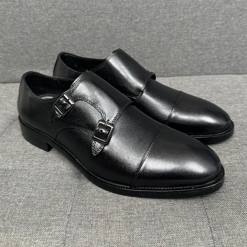  Giày Da Tây Nam Double Monks Trap Cho Chú Rể Đế Phíp Gỗ Tăng Chiều Cao Da Bò Nappan Nguyên Tấm Sang Trọng Thanh Lịch Thương Hiệu Viboots Giày Nam Chụp Ảnh Đẹp 