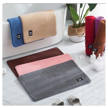 Thảm chùi chân lông cừu siêu thấm hút nước, lau chân nhà tắm