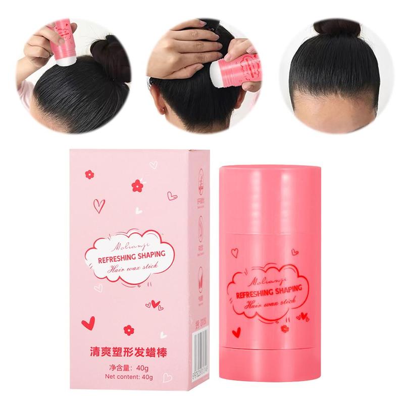 Product Introduction of Hair Styling Wax Stick For Women And Kids Shape Holder Broken Hair Fast Frizz Fix Fluffy T6X6 25
