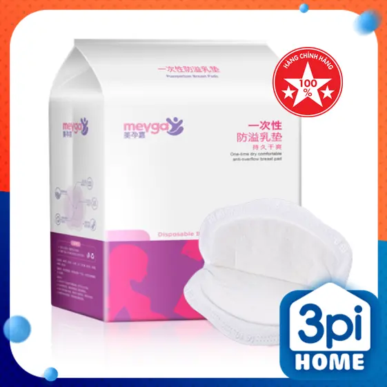 Miếng Lót Thấm Sữa MEYGA (Túi 100 Miếng)