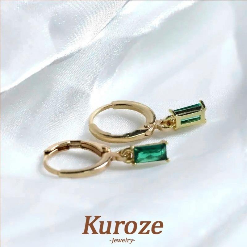 Product Introduction of Kuroze - hoa tai pha lê nữ, tinh tế và đơn giản, siêu sáng bóng, Xanh Lá 21