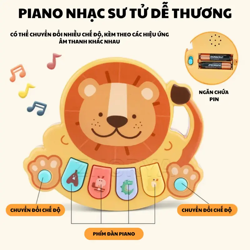 Xe Đẩy Tập Đi Đa Năng 3 trong 1 Cho bé, Có nhạc và trò chơi,gấp gọn, chống lật,khóa bánh 4