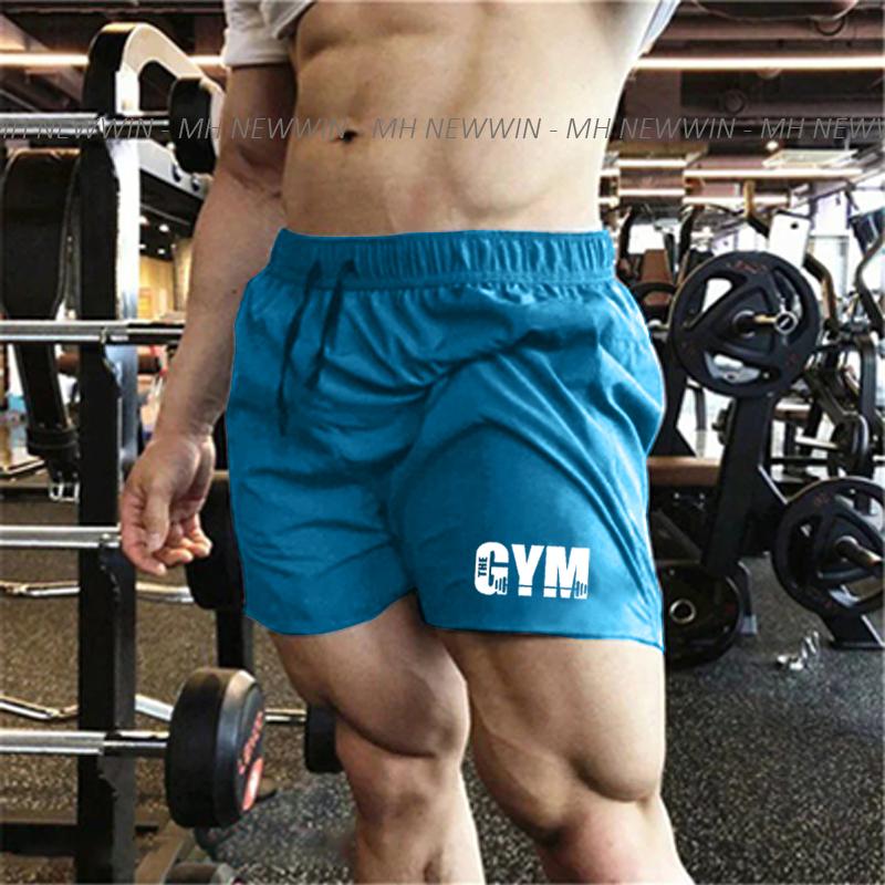 QUẦN ĐÙI THỂ THAO NAM - IN LOGO GYM - CHẤT THUN MÈ - SIZE 45-100KG 7