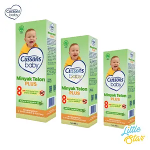 Cussons Baby Minyak Telon Oil Plus 150Ml 90ML 60ML 30 ML Anti Nyamuk Pereda Kembung Masuk Angin Bayi