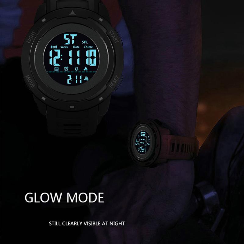 Multifunctional Men's Technology Electronic Sports Watch Luminous Waterproof Watch Daily Running Fashion Watch Wristwatch #458276 5
