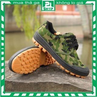 Giày Bảo Hộ Lao Động Dệt Vải Đế Cao Su Cách Điện Siêu Bền Chống Trơn Trượt Shoes