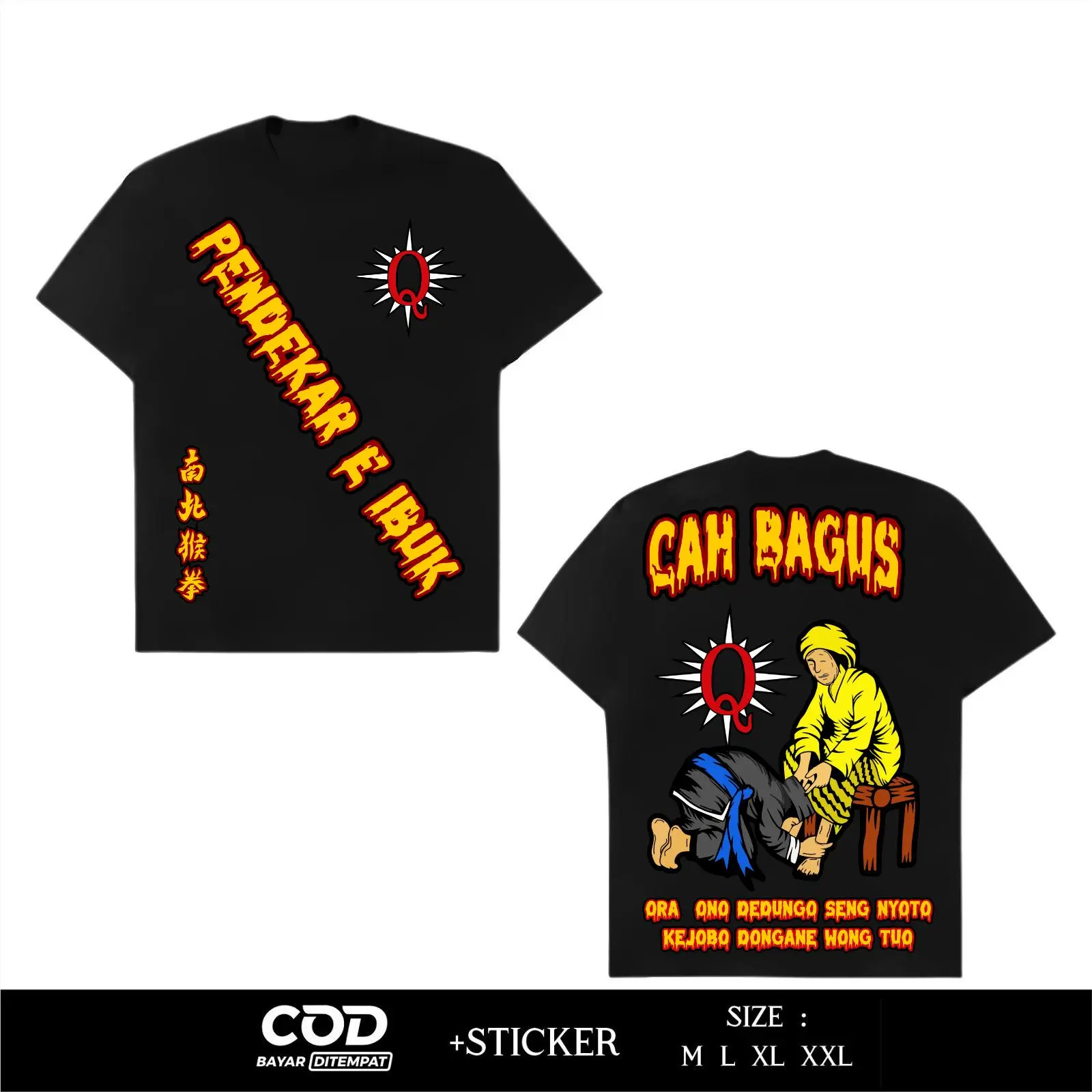Kaos Pencak Silat IKSPI Kera Sakti Cah Bagus  By Rose Apparel