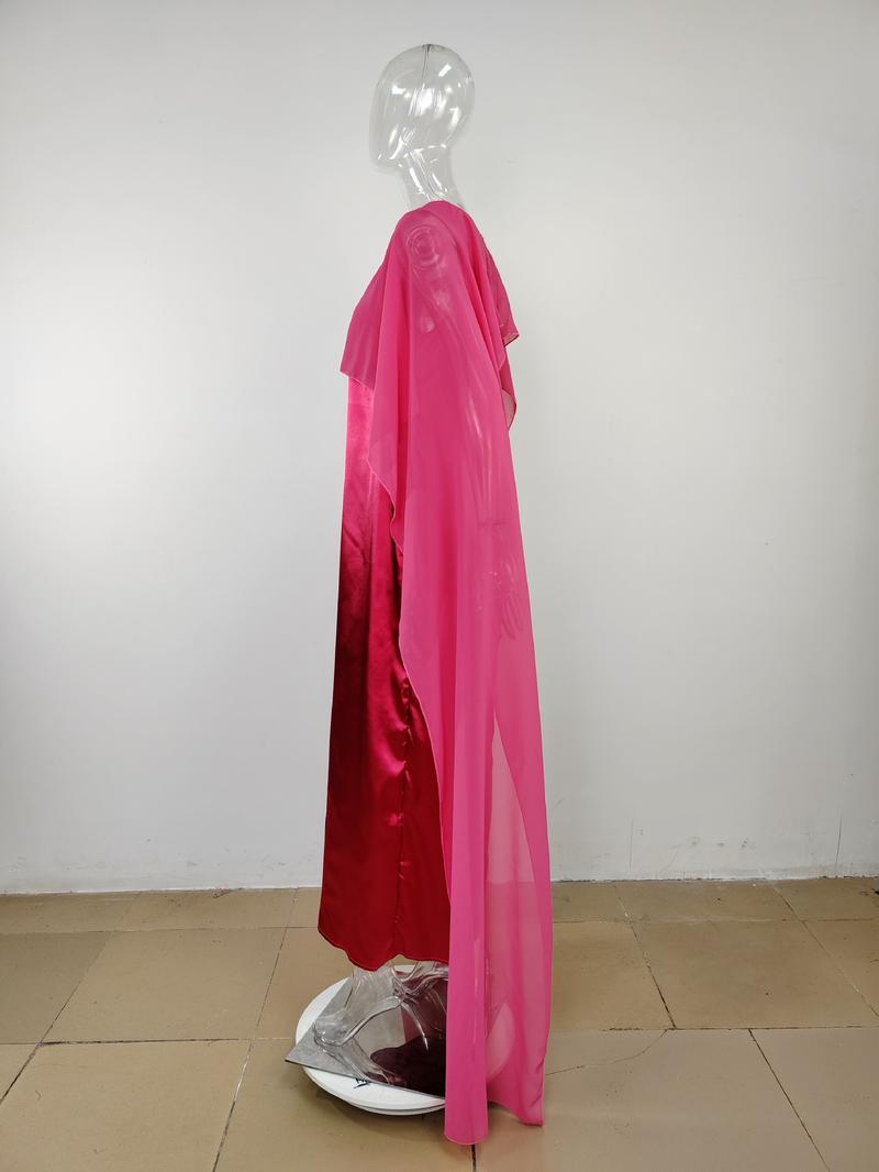 Product Introduction of Abaya Dress Muslim round Neck Loose Big Hem Chiffon Daily wear Elegant Comfort Eid Ramadan Wedding Prayer  Kaftan Jilbab  Modest fashion Islamic clothing Kain Sarong Kain Baju Kurung Asian Muslim wear Trendy Plus size Affordable New collection Women Lady 15