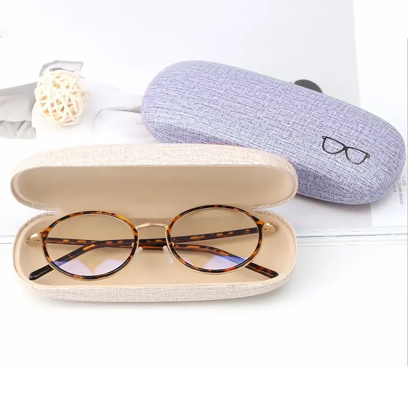 Hộp đựng kính mắt kính cận xinh có lót đệm chống nước nhiều màu sắc thời trang 1