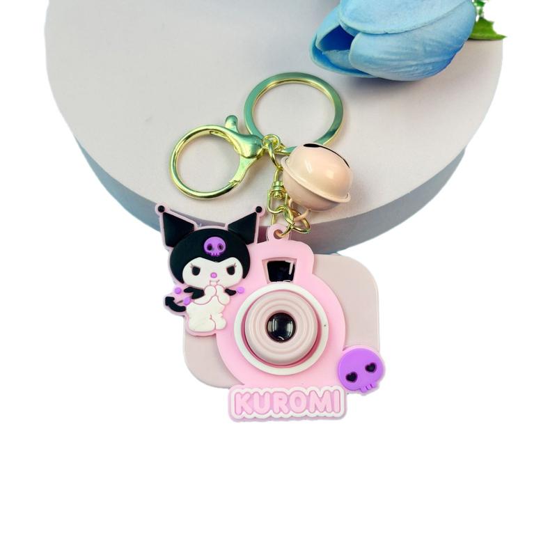 Dây Chuyền Chìa Khóa Máy Ảnh Chiếu Sanrio Kuromi, Thiết Kế Hoạt Hình, Thích Hợp Làm Quà Tặng Sinh Viên, Đồ Chơi Trẻ Em, Máy Lấy Phố Cắm, Quà Tặng Nhỏ 4