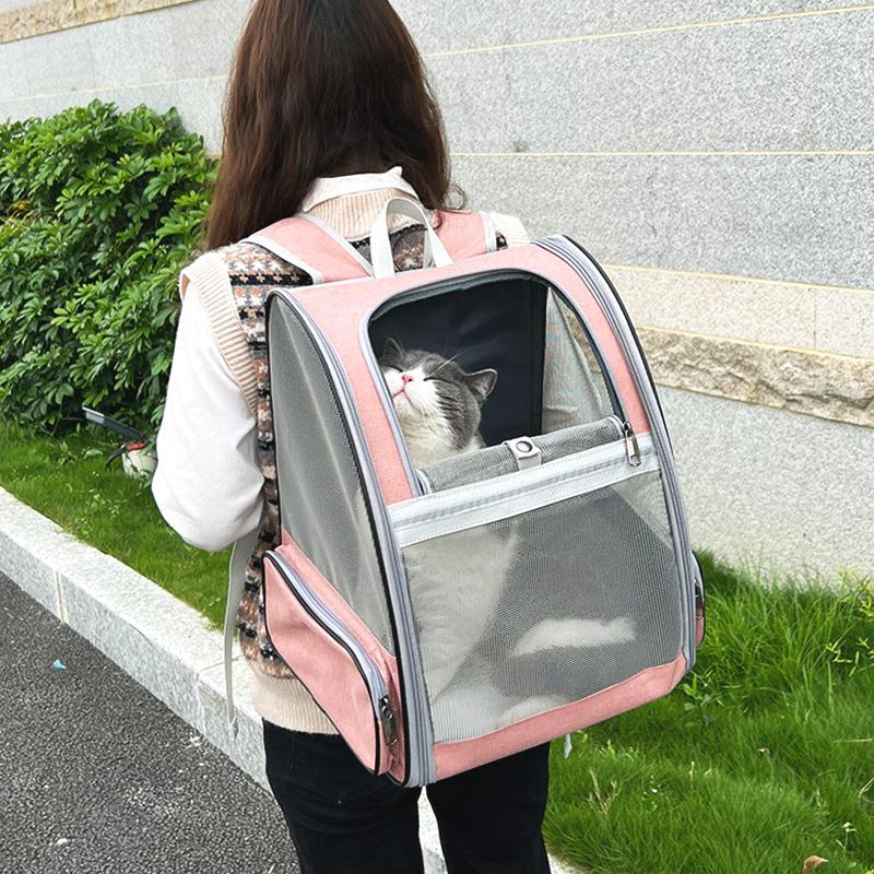 Product Introduction of Breathable Foldable Pet Backpack, Portable Pet Carrier Bag, Pet Travel Bag for Small Dogs & Cats, Pet Supplies for Outdoor Camping 11