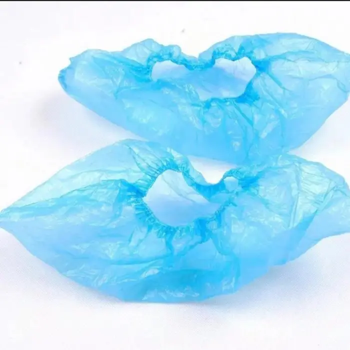 ISI 100 PCS SARUNG SEPATU PLASTIK / JAS HUJAN SEPATU / SHOE COVER 50P 2