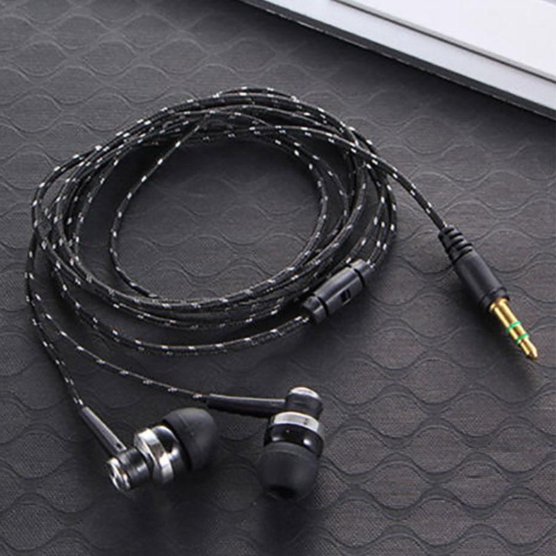Stereo In-Ear Braided Rope Earphone Headphone Headset Earbud - TikTok ...