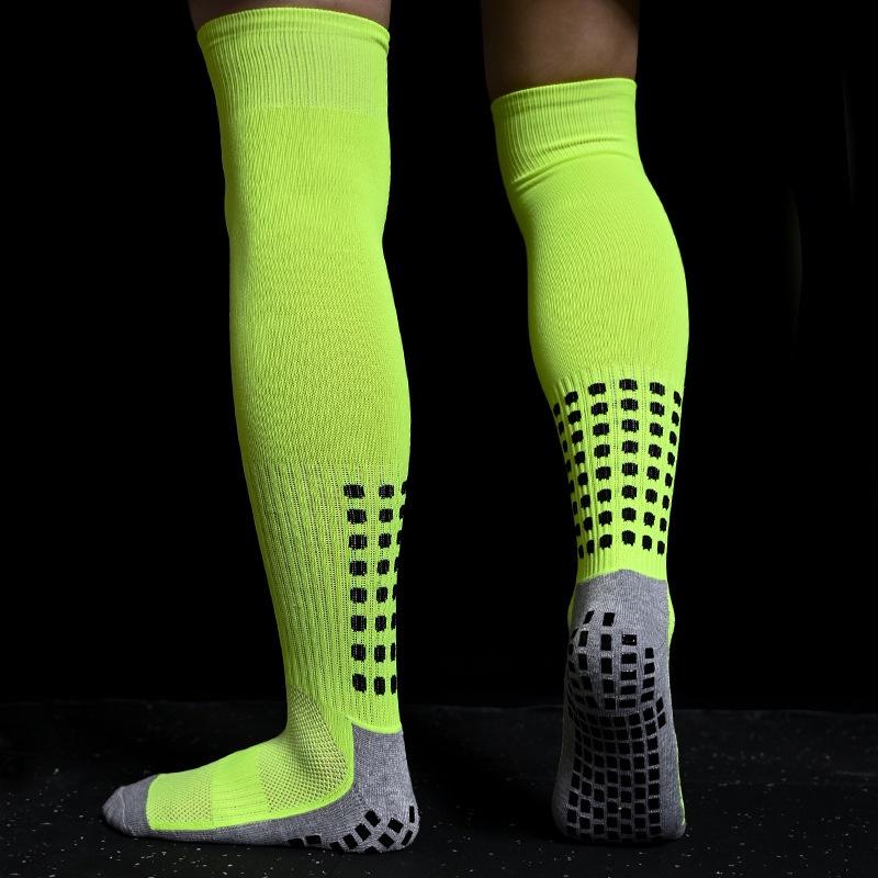 (Ready Stock) Adult Children's Football Socks Long Sleeve Football Socks Men's and Women's Knee Length Non slip Sports Socks Thickened Towel Bottom Long Sleeve Glued Football Socks Knee Length Football Socks 4