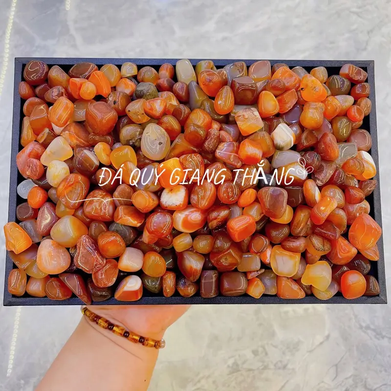 Đá Vụn Ngũ Sắc Tự Nhiên Trang Trí Phong Thuỷ 2